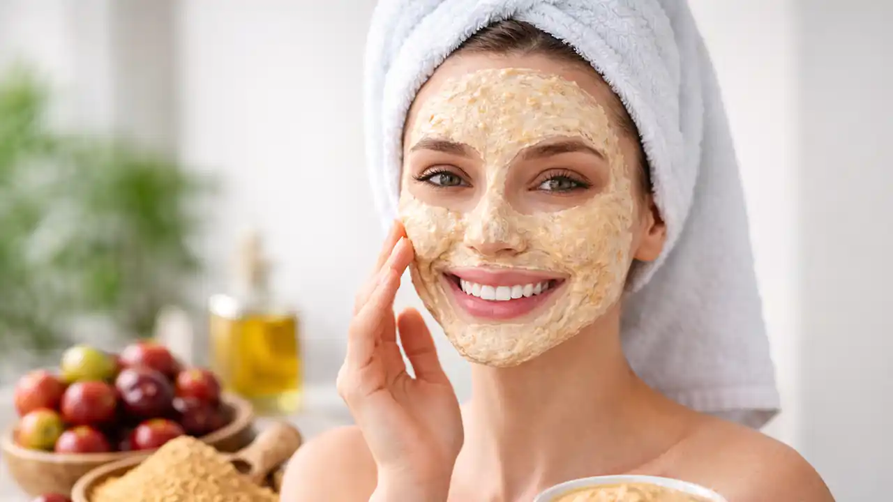 Mascarilla facial de camu camu para iluminar la piel naturalmente