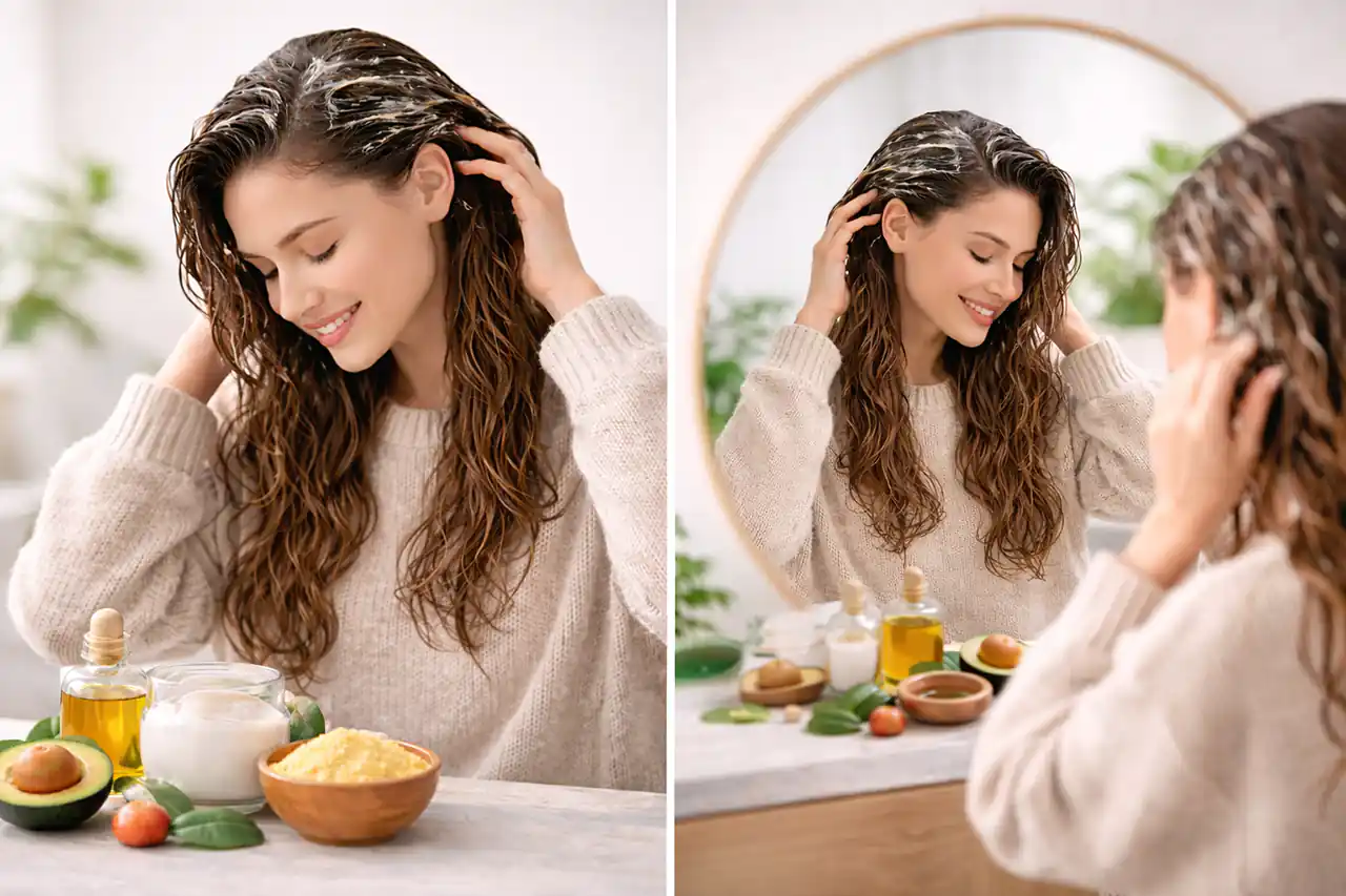 Mascarillas caseras para el cabello seco y dañado